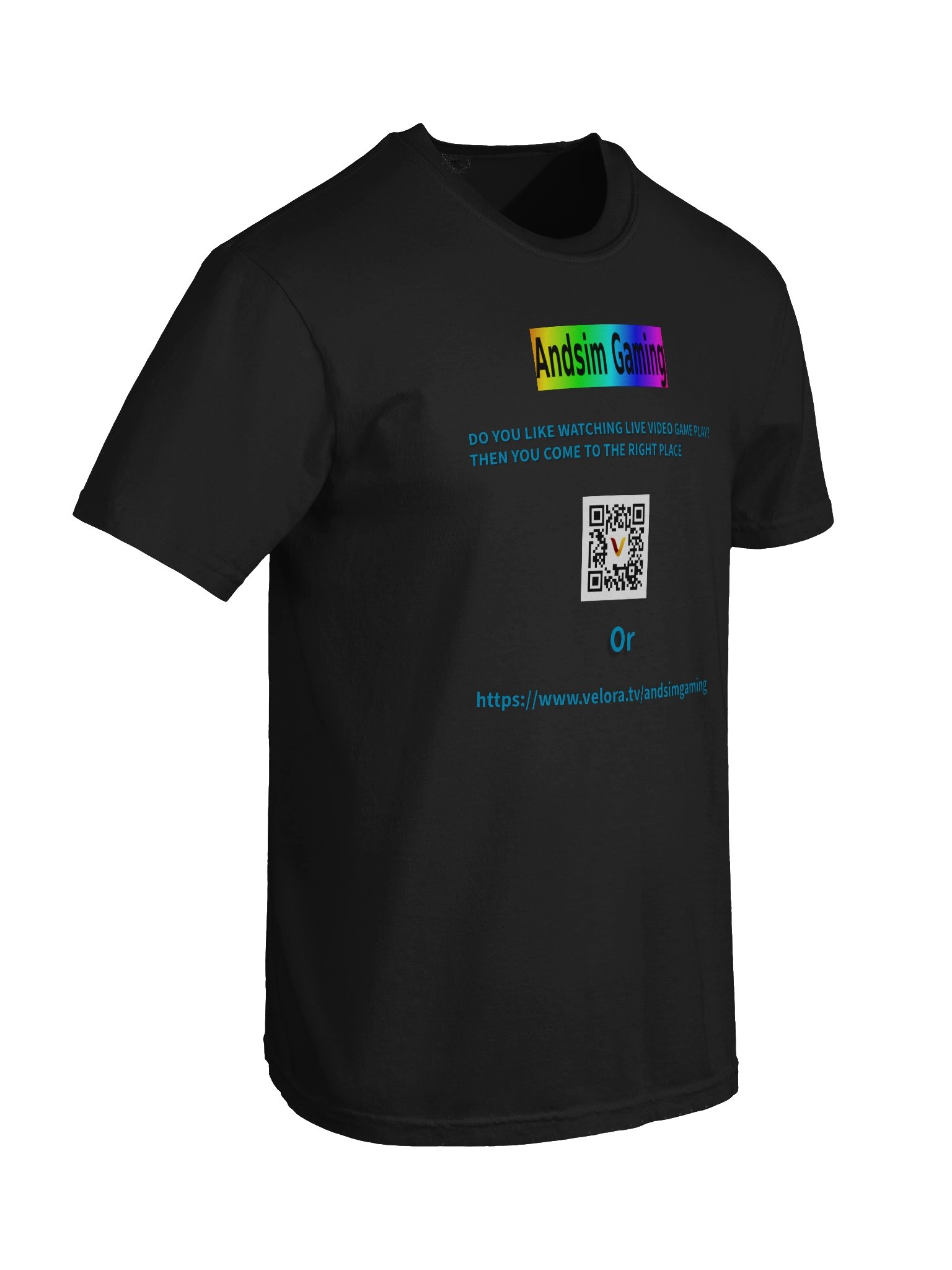 V Andsim gaming tshirt product image (6)