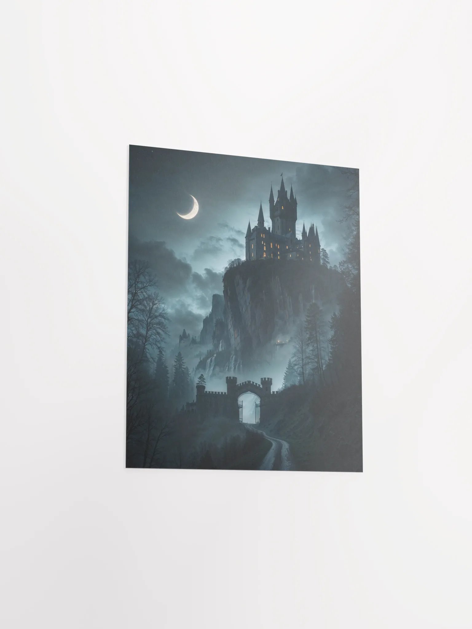 Gothic Moonlit Castle Poster product image (19)