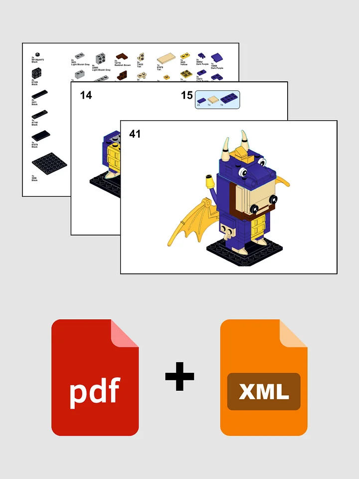Pix Dragon PDF and Parts List product image (2)