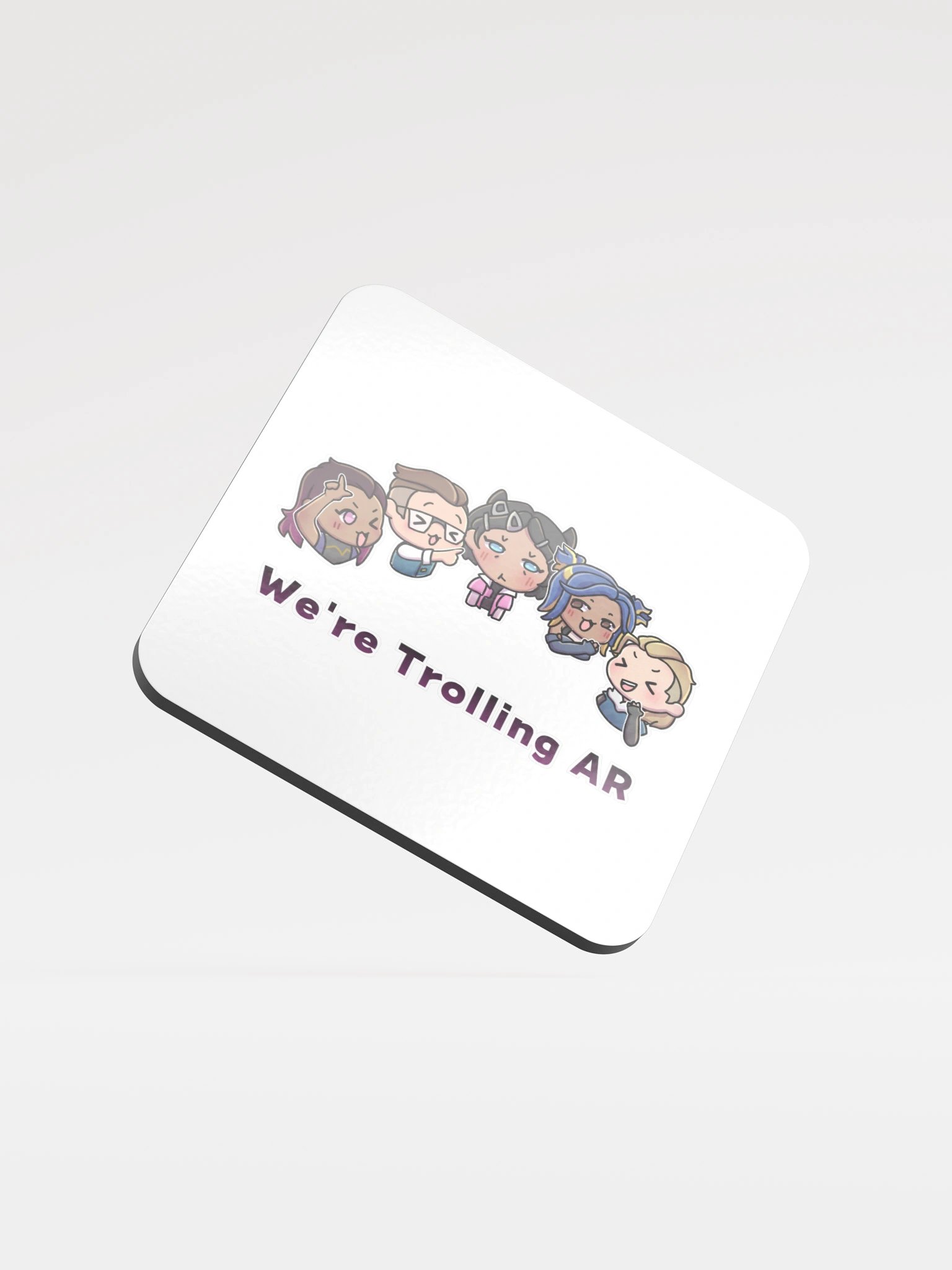 BHVI4 We're Trolling AR Coaster product image (1)