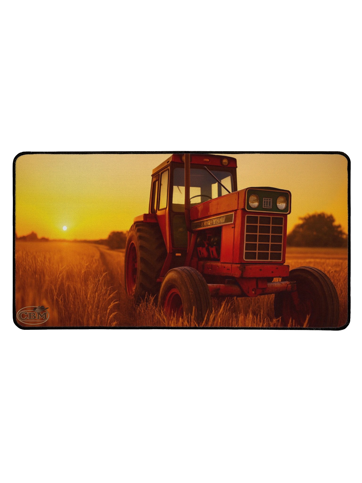 "Red Iron Sunset™ Desk Mat – IH Pride Edition" product image (1)