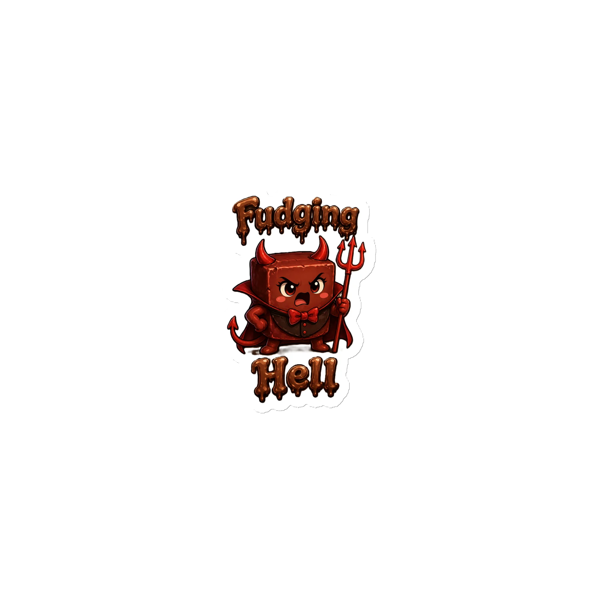 Fudging Hell Magnet product image (1)