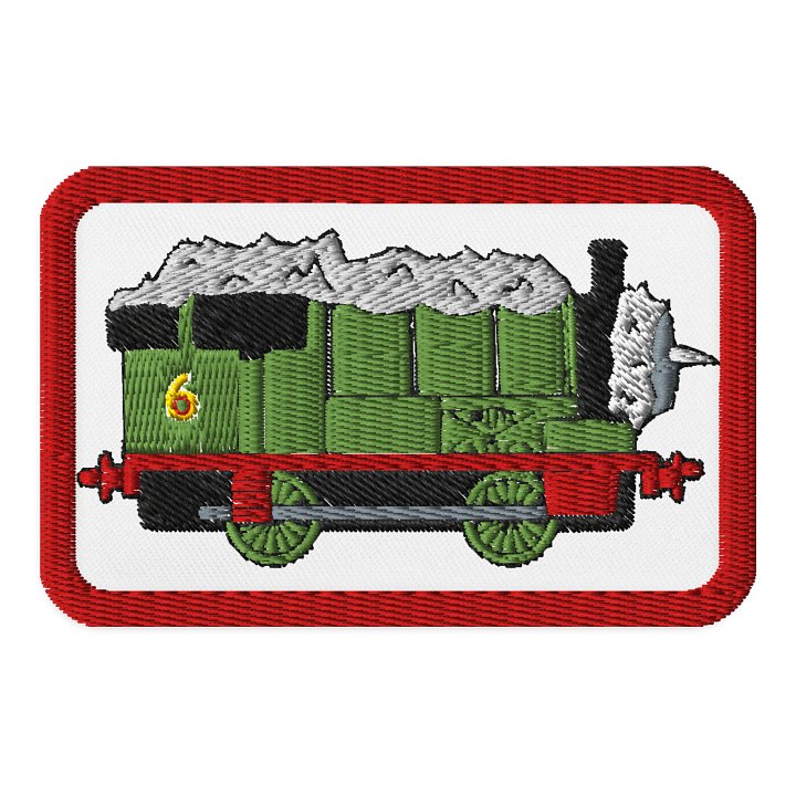 Jack Frost Percy Embroidered Patch product image (1)