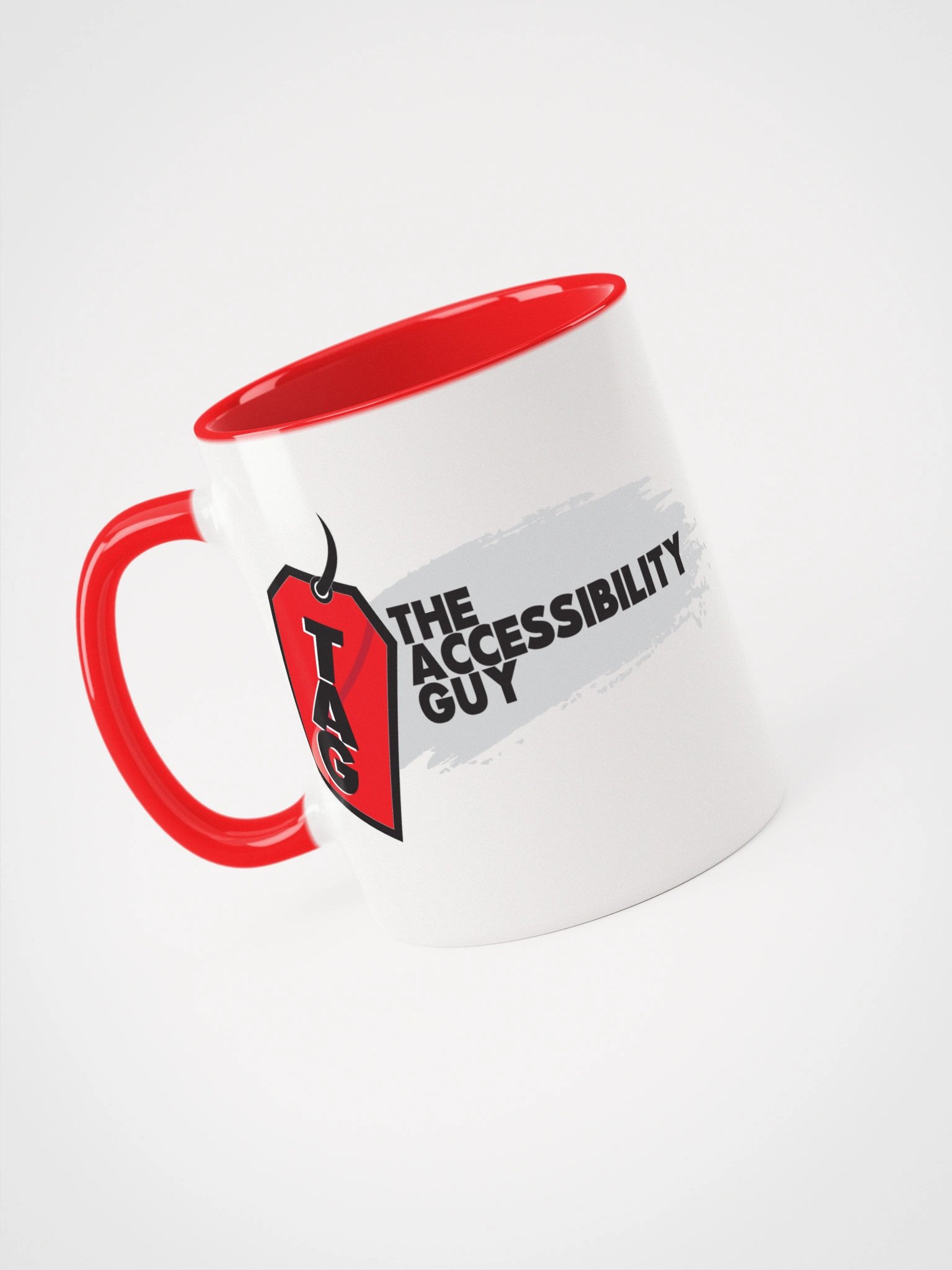 Vibrant Tag Red Ceramic Mug product image (1)