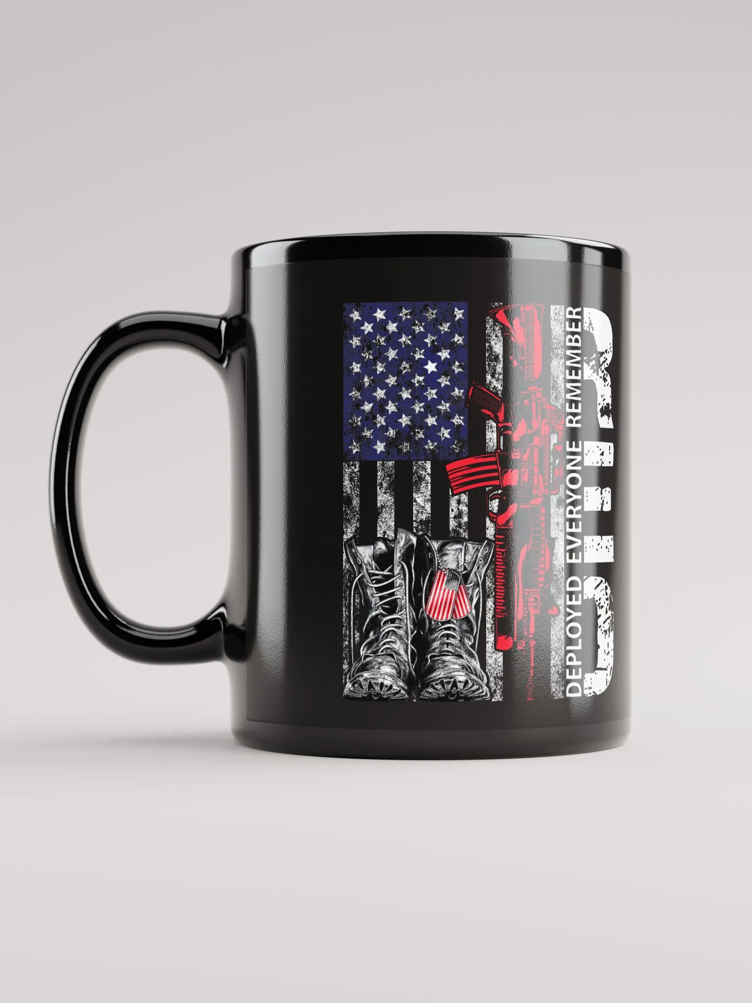 Remember Everyone Deployed - Black Mug product image (2)