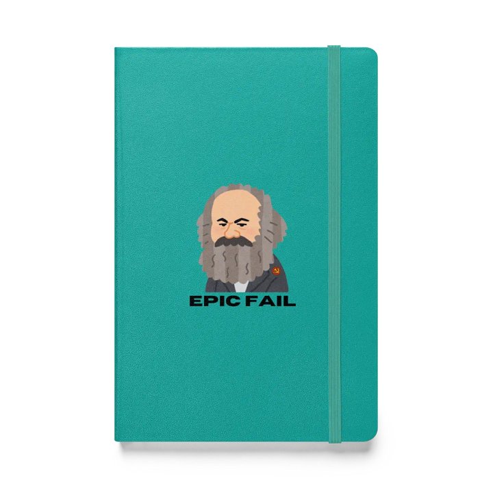 Marx Epic Fail Taccuino Copertina Rigida - Verde product image (1)