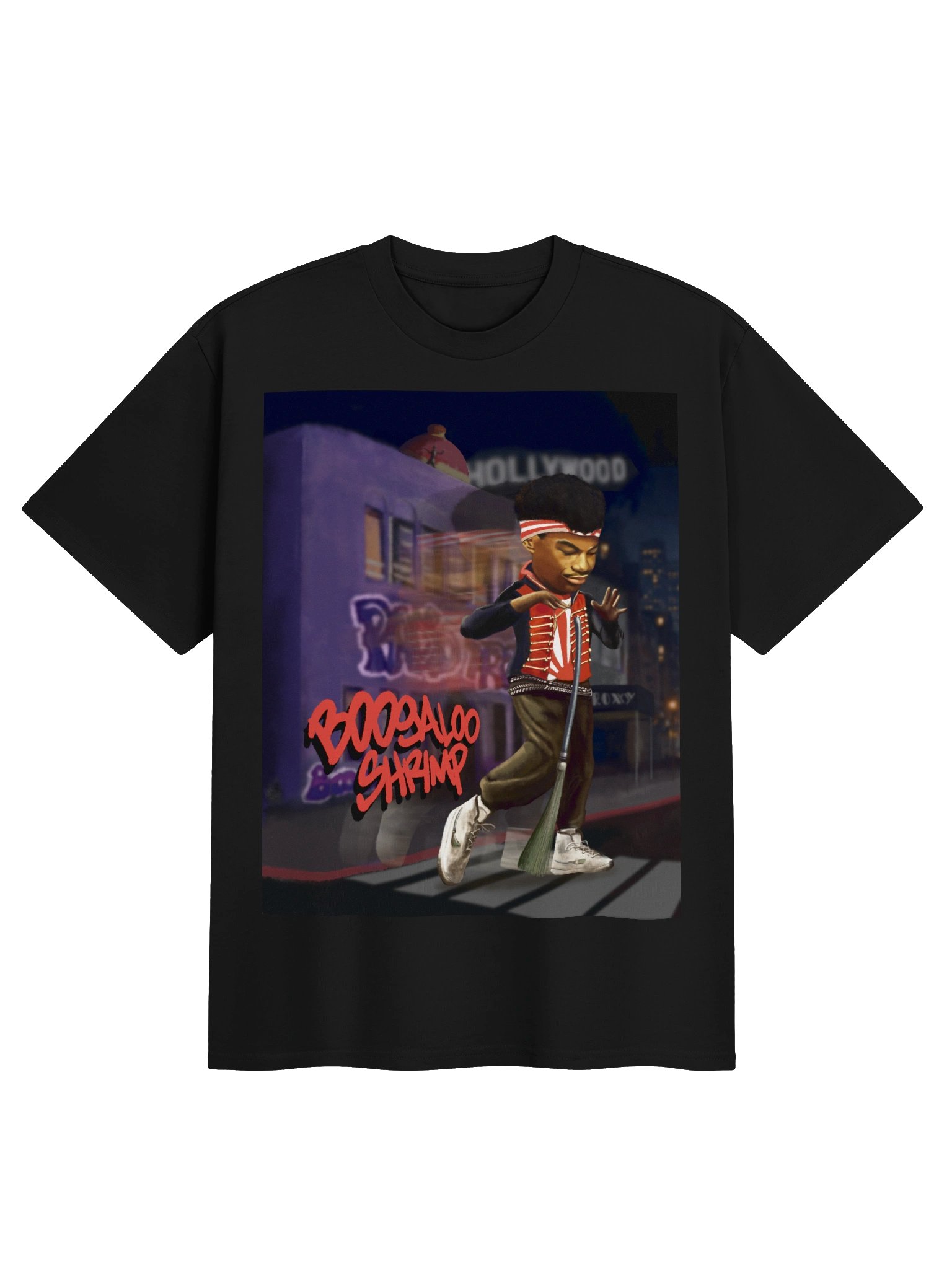 Michael "Boogaloo Shrimp" Chambers on the Block T-Shirt product image (1)