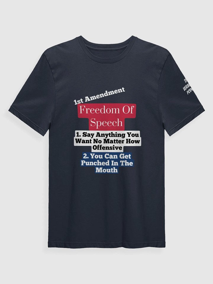 1st Amendment Supersoft T-Shirt product image (1)