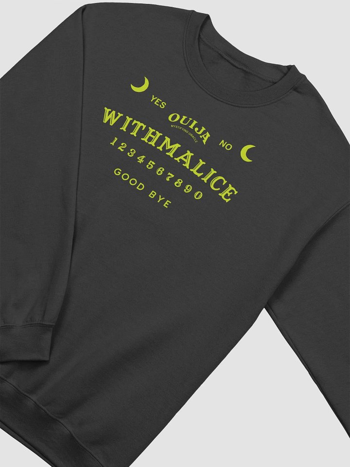 summoning withmalice sweatshirt - green product image (1)