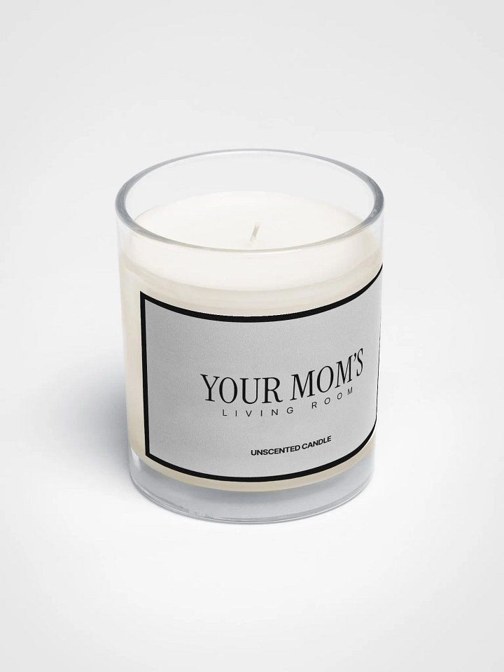 Your Mom's Unscented Candle product image (2)