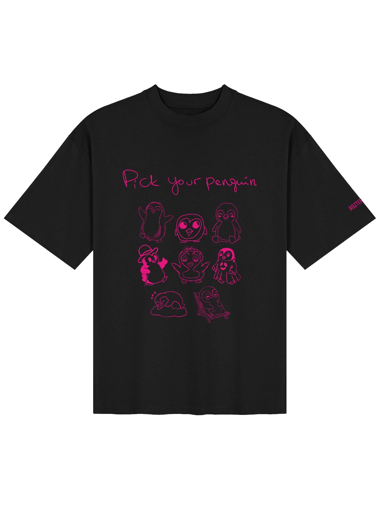 Pick your penguin Oversize T-Shirt product image (1)