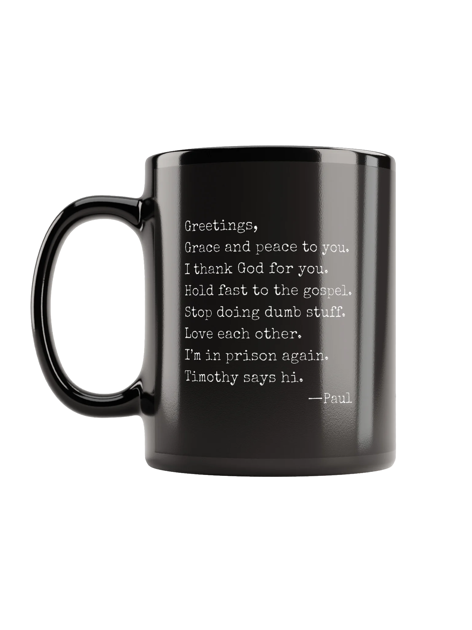 Paul, Summarized Mug product image (1)