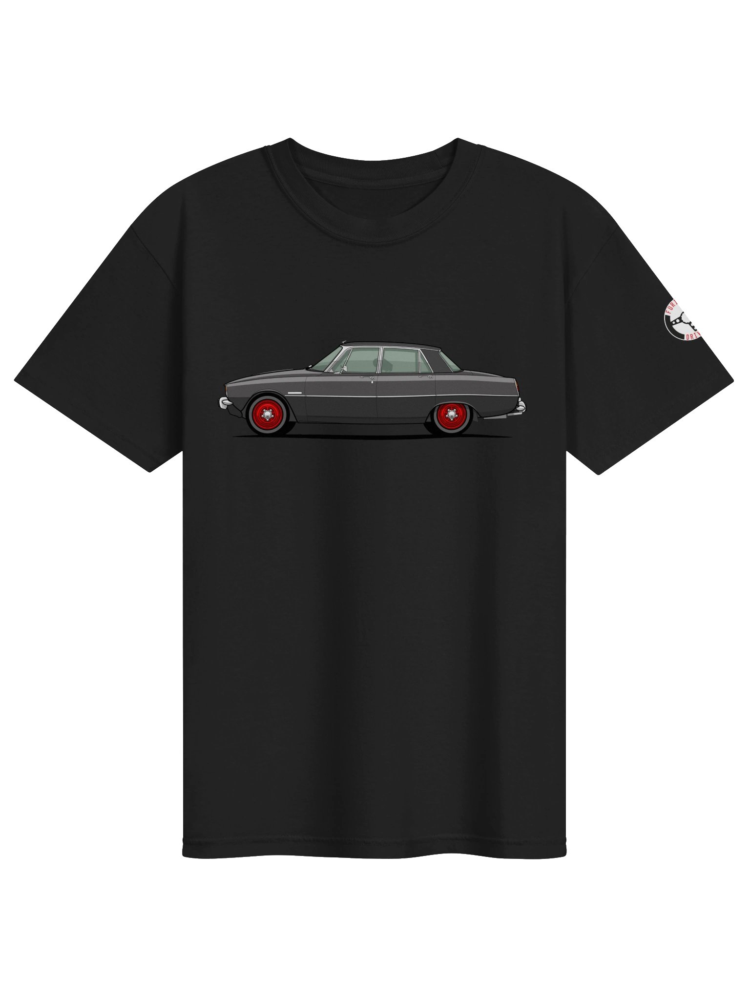 Black Rover P6 T shirt product image (1)