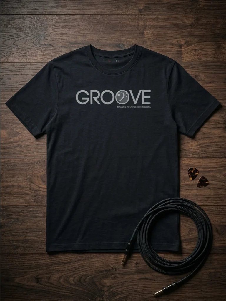 Pocket Science: The Blue Collar Bassist "Groove" T-Shirt product image (1)