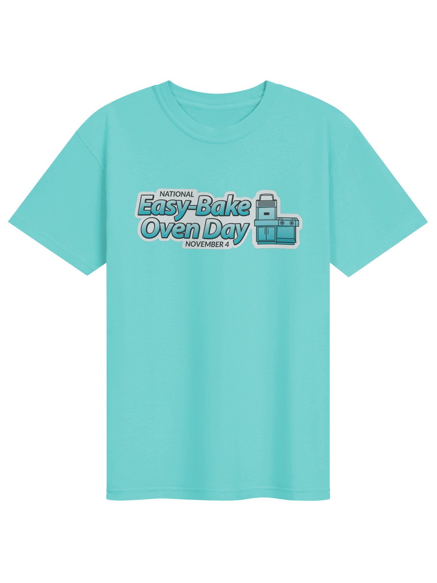 T-shirt with blue logo product image (13)