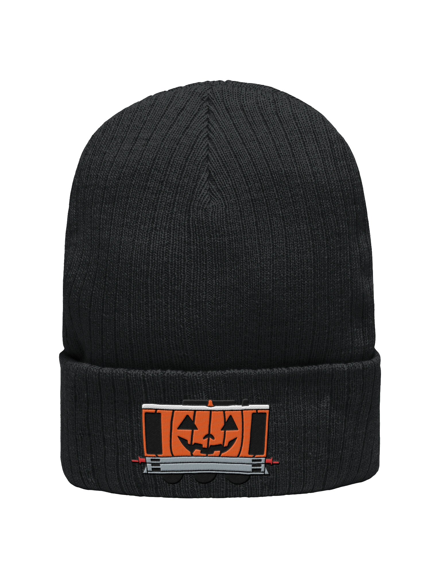 Pumpkin Toby Embroidered Beanie product image (1)