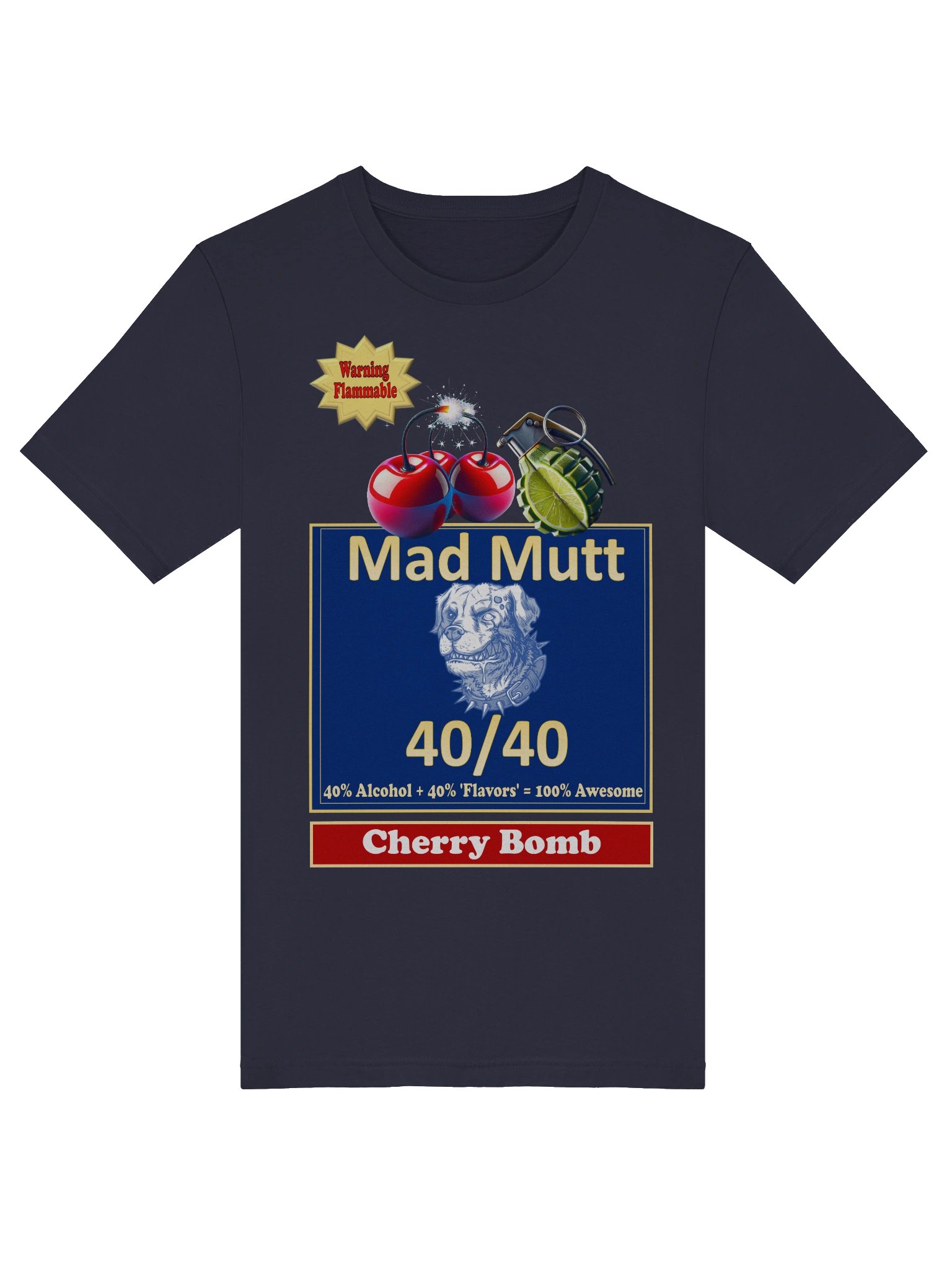 Mad Mutt Tee - Cherry Bomb product image (3)