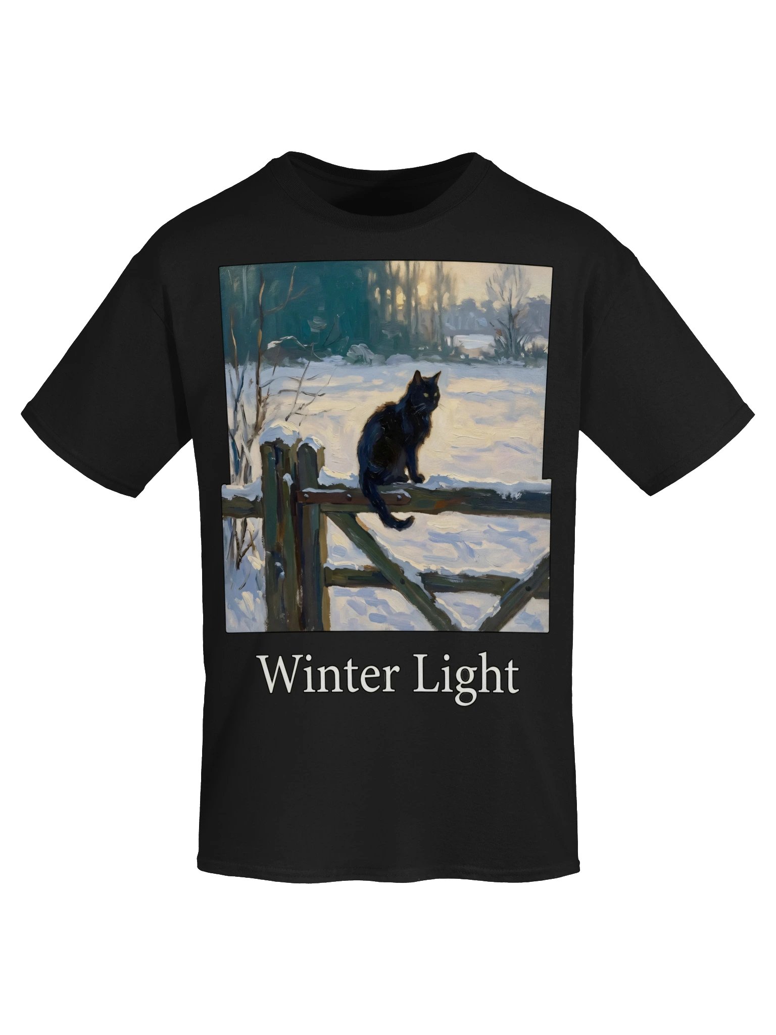 Winter Fence Cat Tee product image (33)
