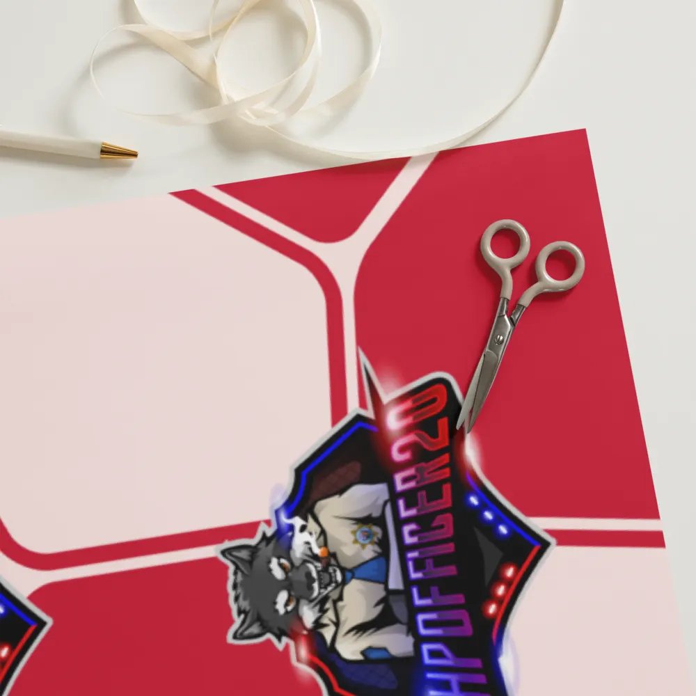 Guardian Wolf Wrapping Paper Set product image (11)