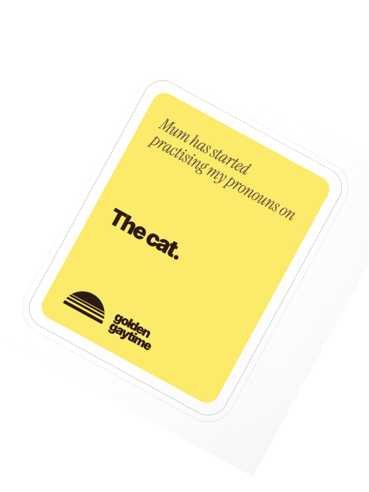 The Cat Sticker product image (2)