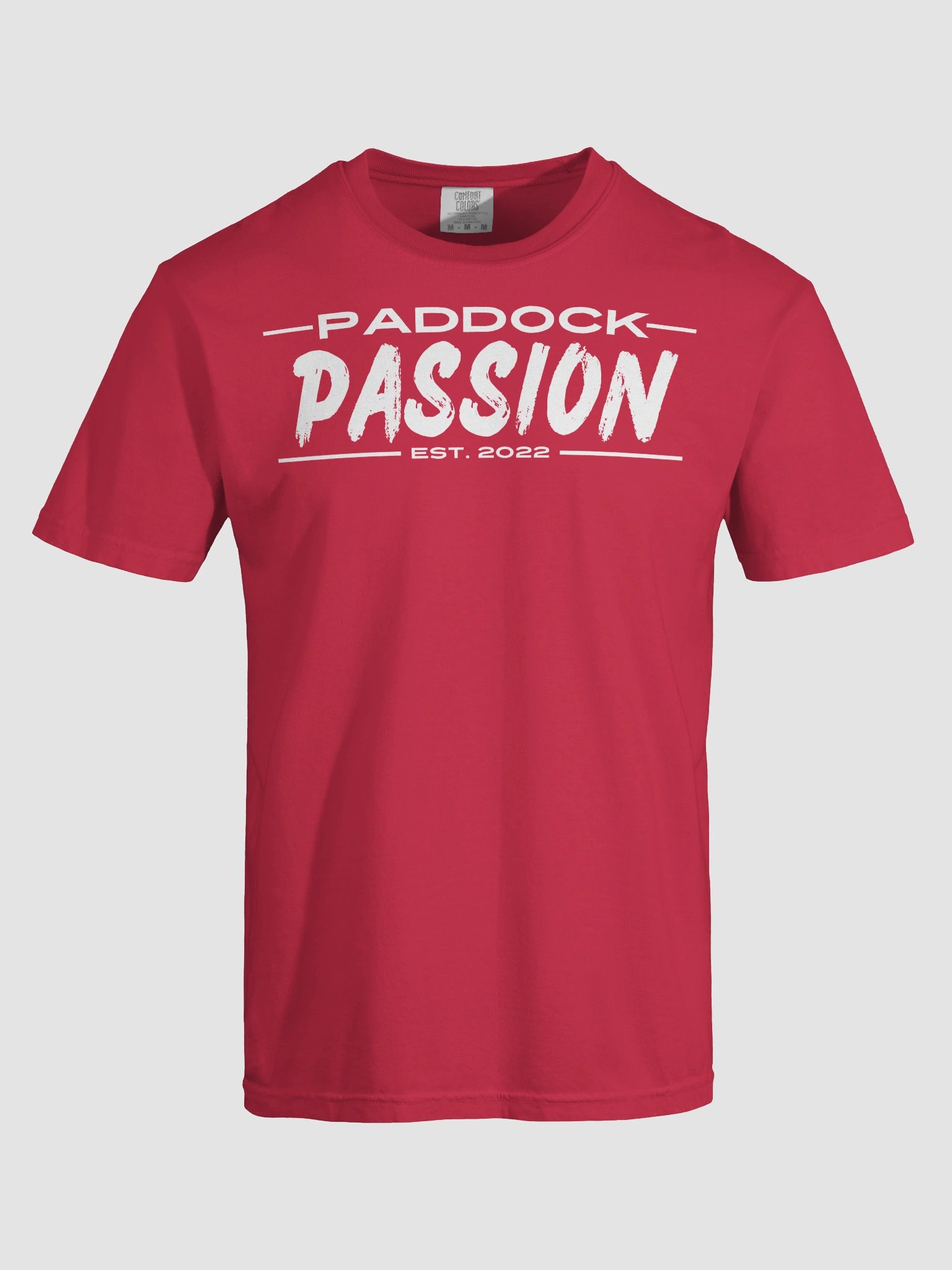 Paddock Passion T-Shirt (Red) product image (5)