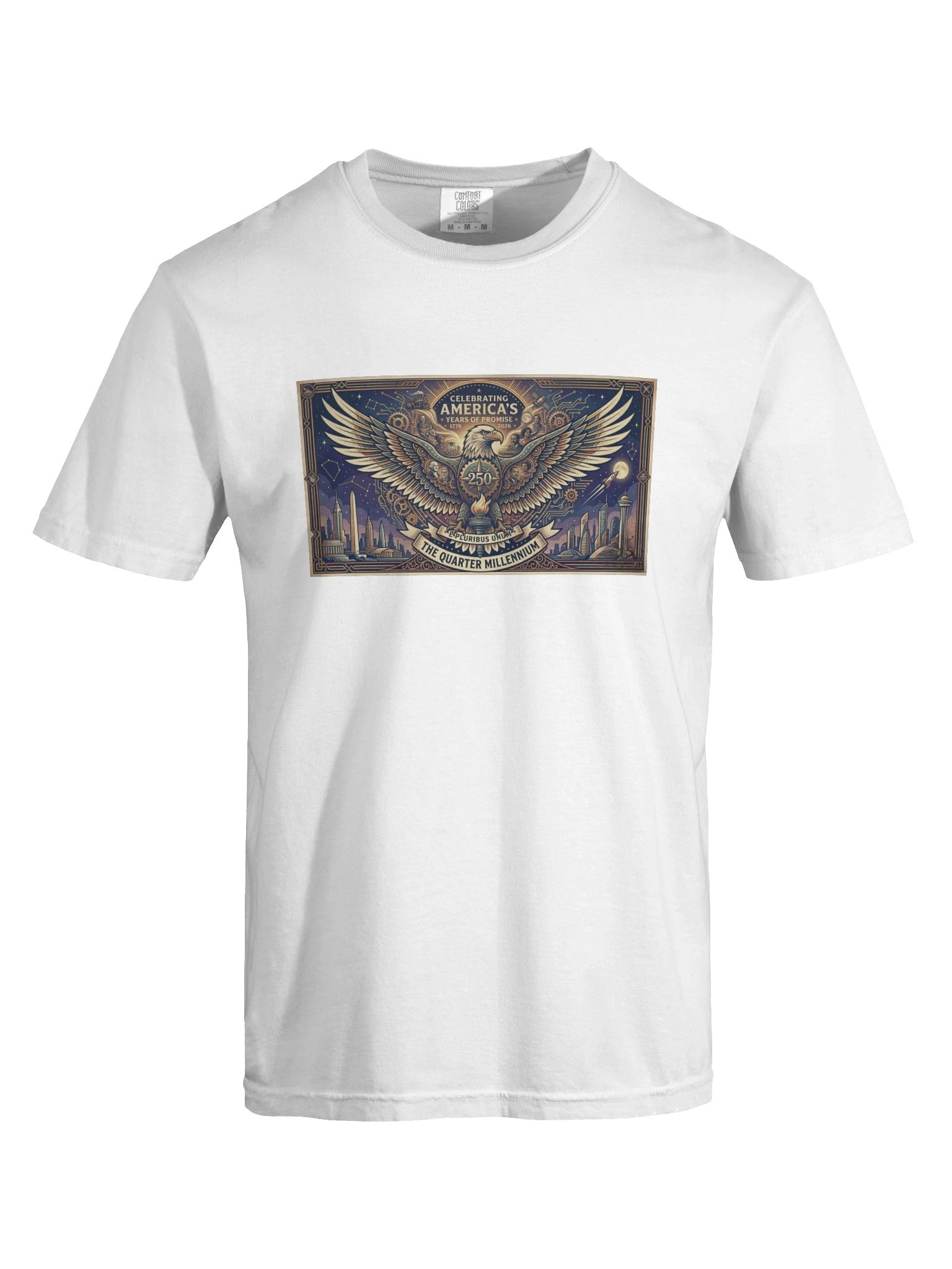 ​America 250 Years: The Quarter Millennium Celebration - Vintage Patriotic Eagle Art product image (5)