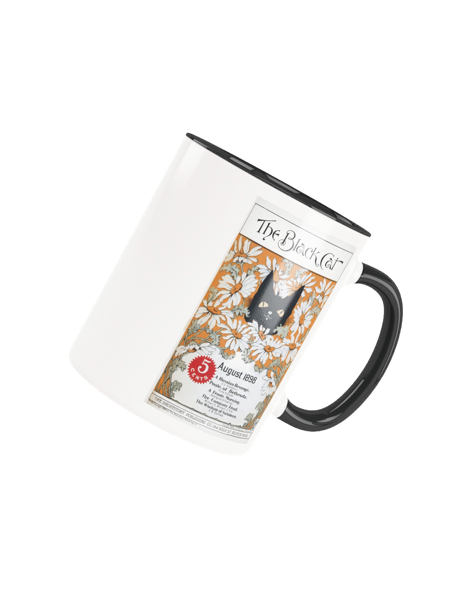 Vintage Black Cat Magazine Mug product image (54)