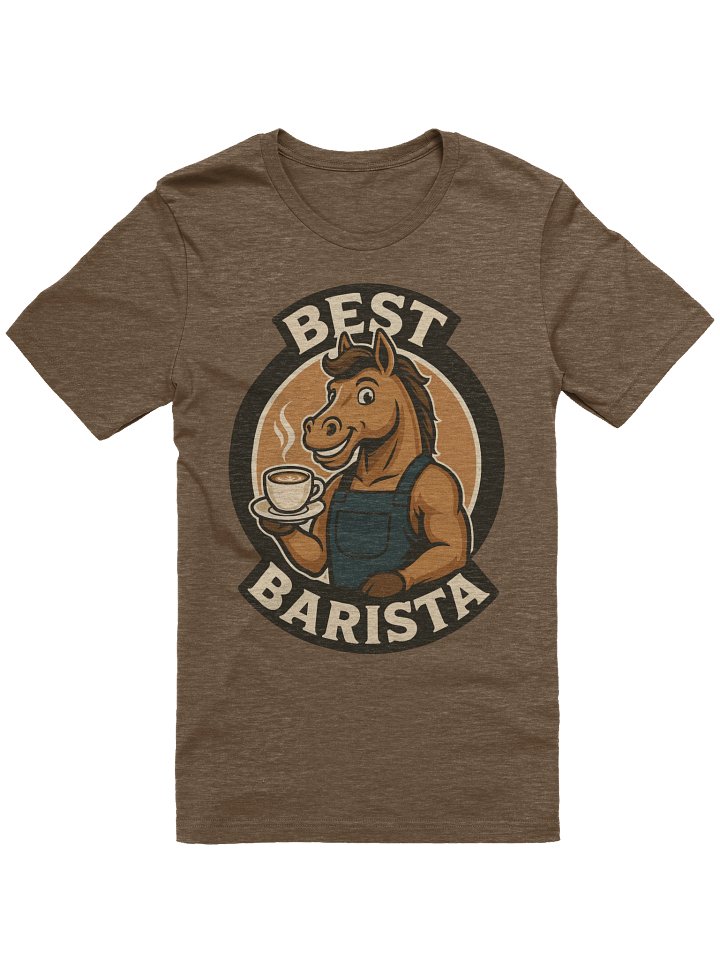 Horse Barista T-Shirt product image (5)
