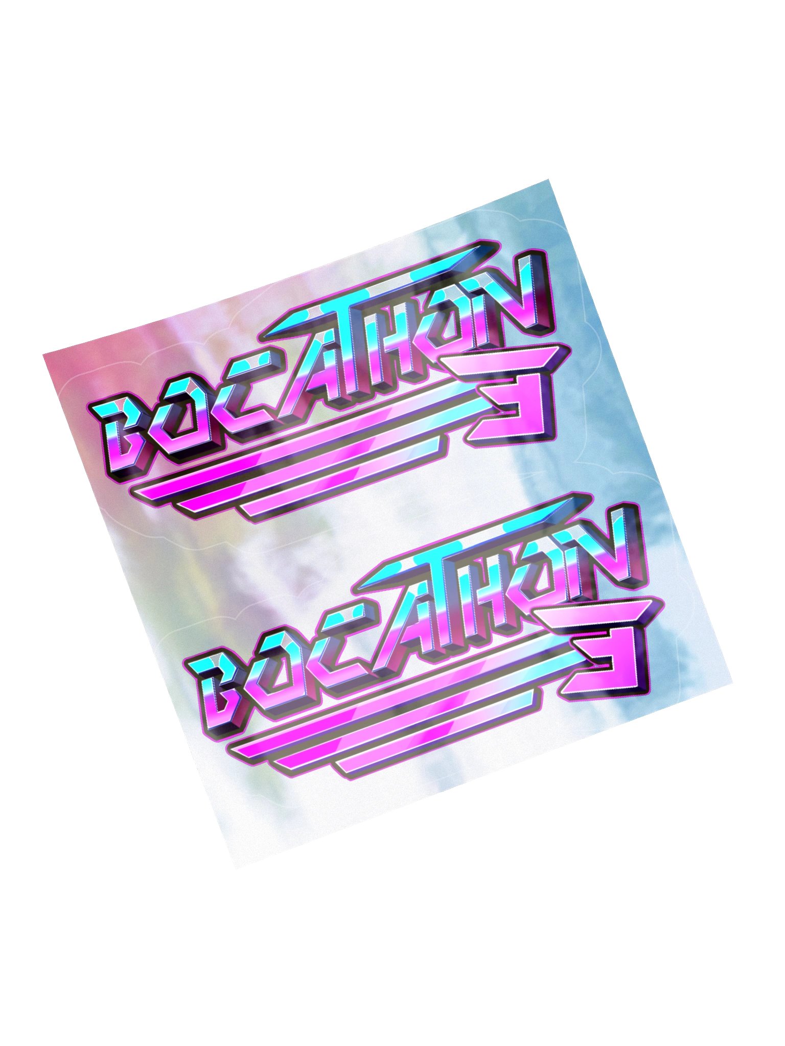 Bocathon 3 Holo Sticker product image (5)