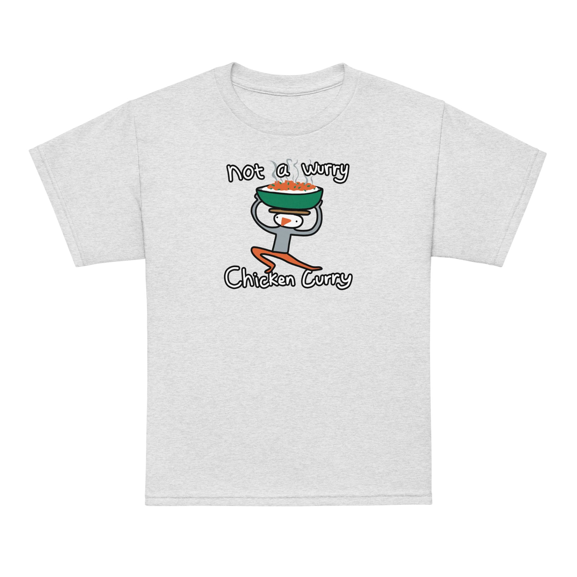 Not a Wurry Chicken Curry Kids Shirt product image (64)