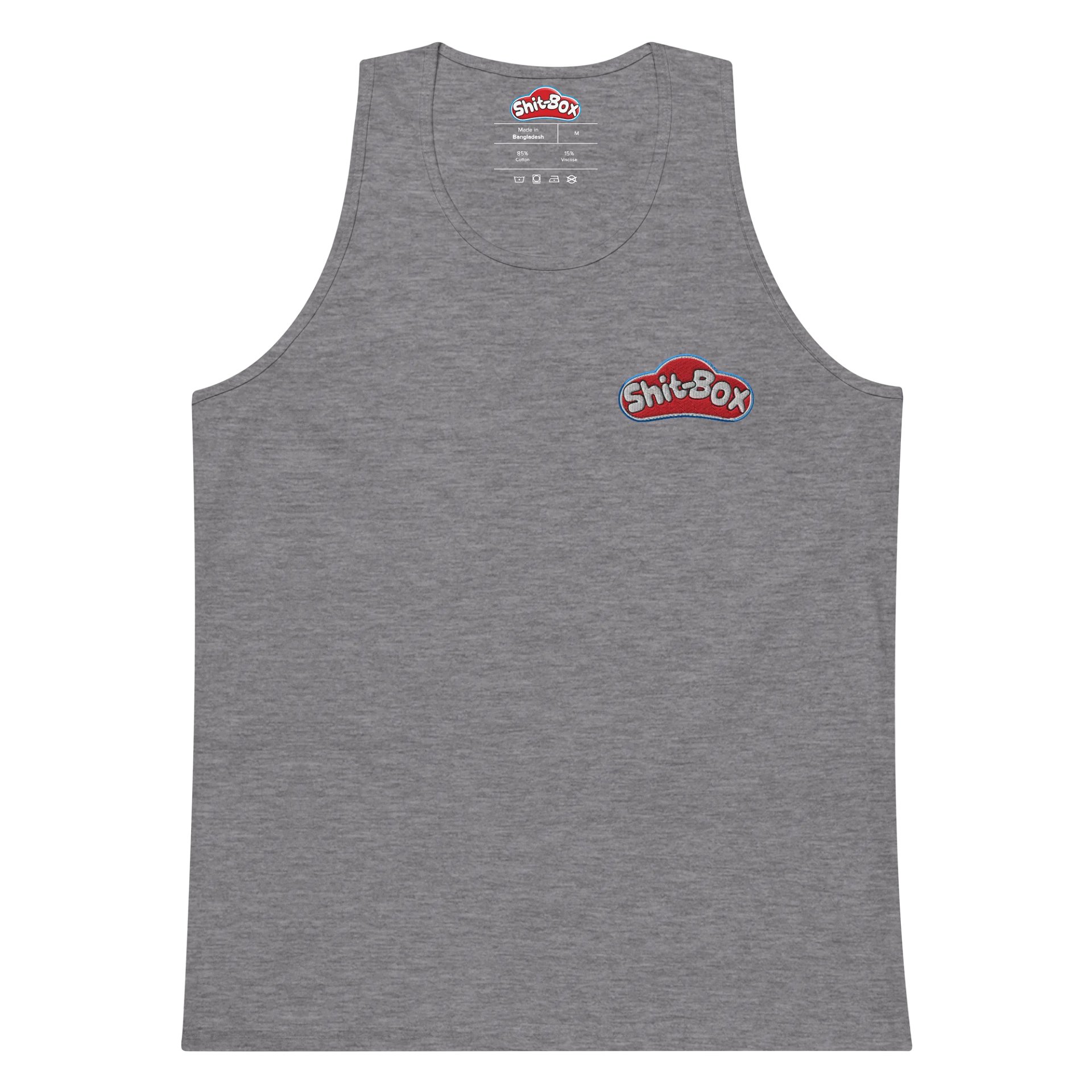 SHIT-BOX UNISEX EMBROIDERED SLEEVELESS TEE product image (87)