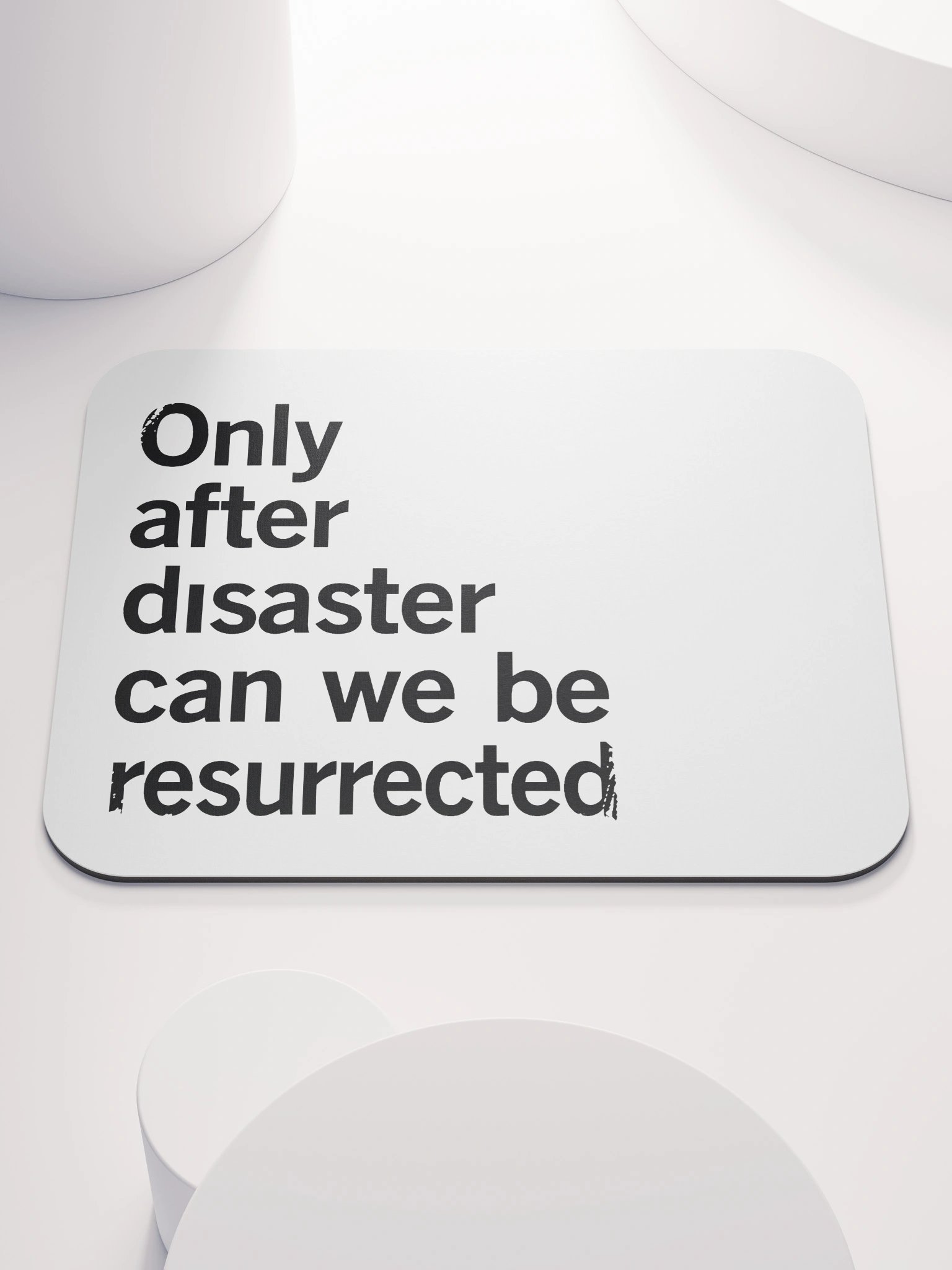 Mouse Pad with Fight Club quote product image (1)