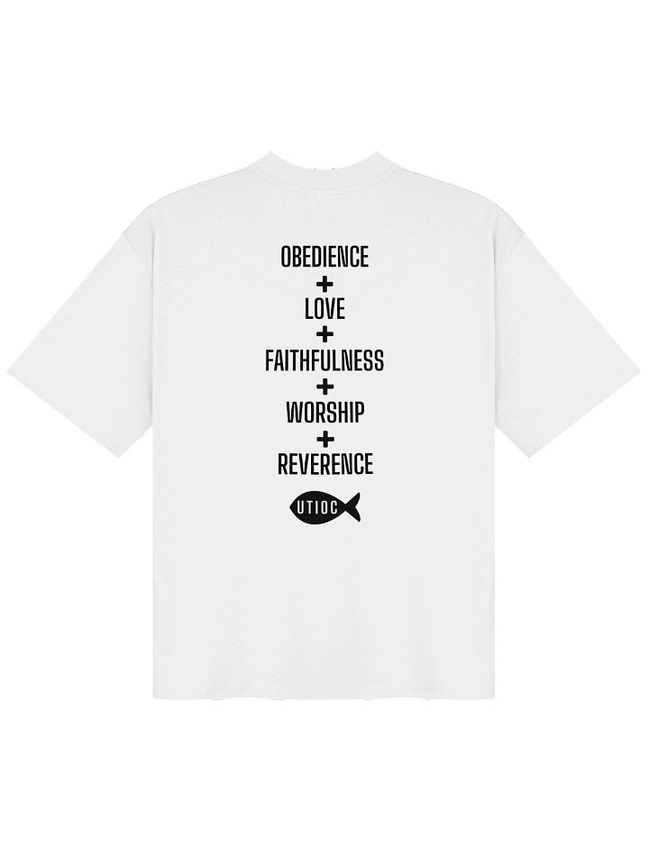 LIVING UNDER THE INFLUENCE TEE [WHITE] product image (1)