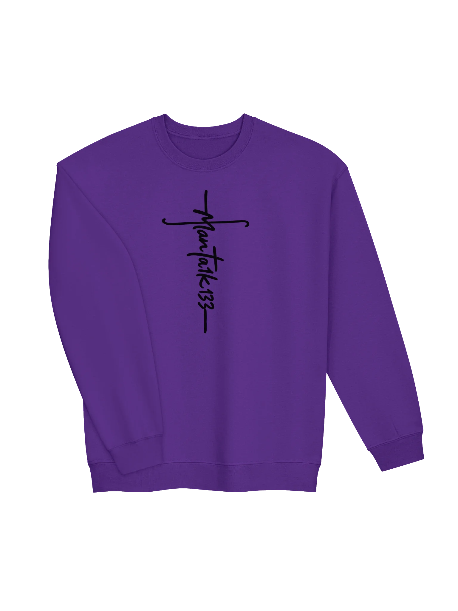 Man Ta1k 133 CROSSOVER Sweatshirt — Built on Faith. United by Purpose. product image (25)