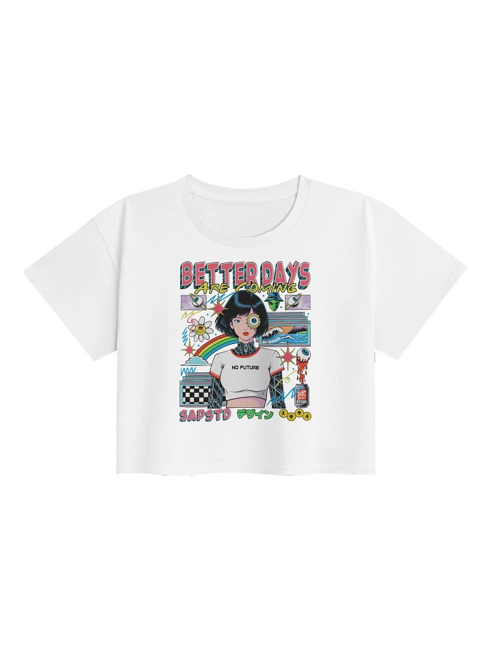 Better Days Are Coming Crop Tee product image (7)