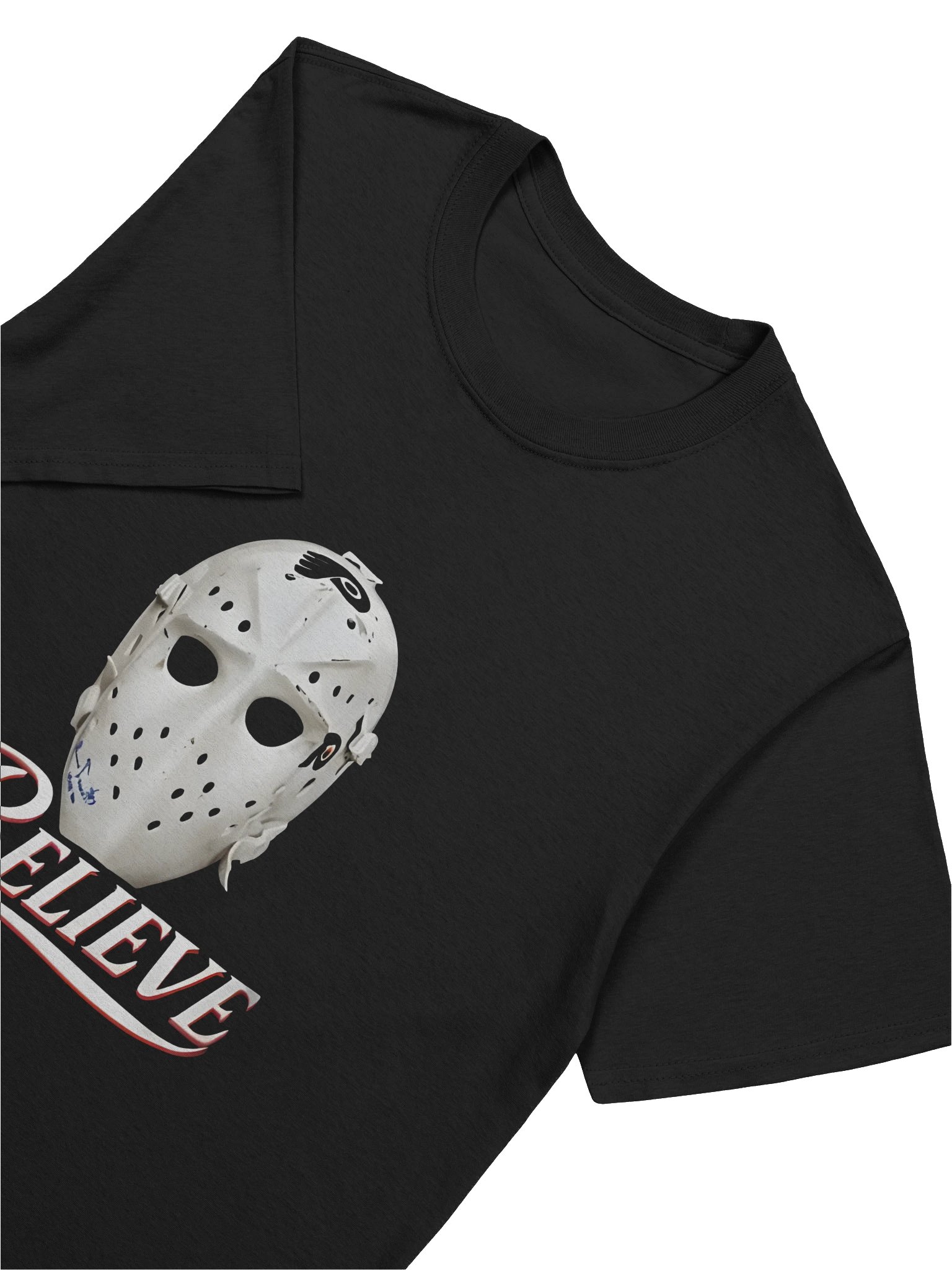 Bernie Parent Ice Hockey Mask Believe Shirt product image (7)