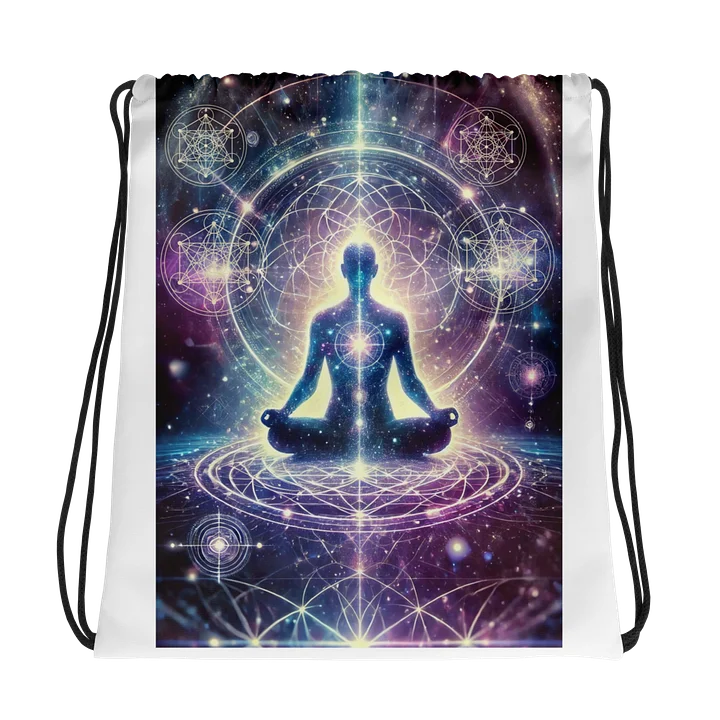 Cosmic Connection Drawstring Bag product image (1)