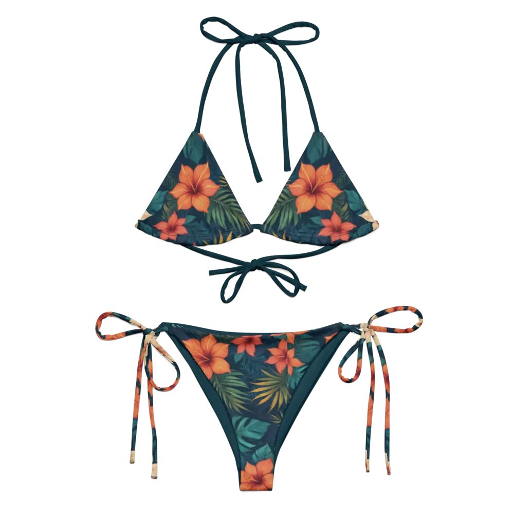 Tropical Blooms Recycled Bikini Set product image (1)