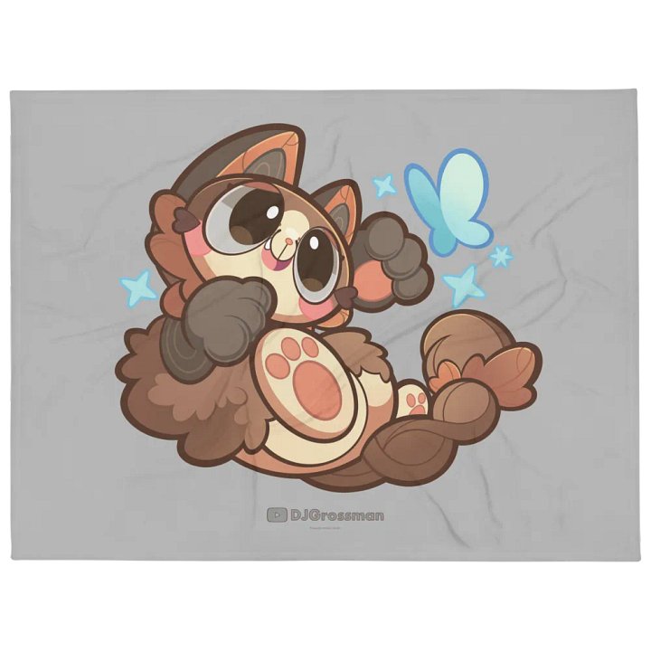 Playing Terra • Throw Blanket (Silver) product image (2)