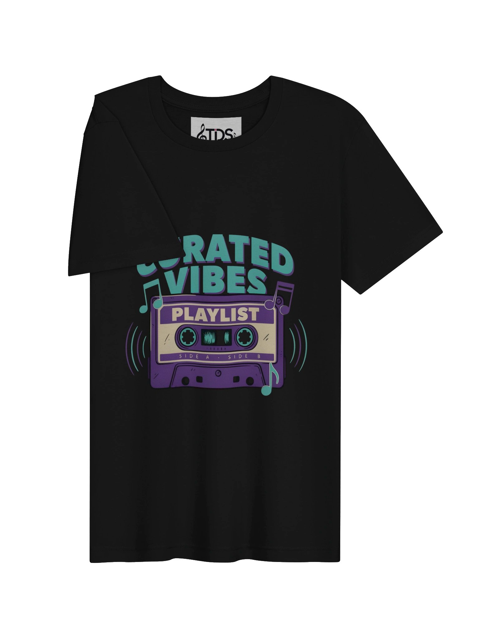Curated Vibes Cassette Playlist Tee product image (13)