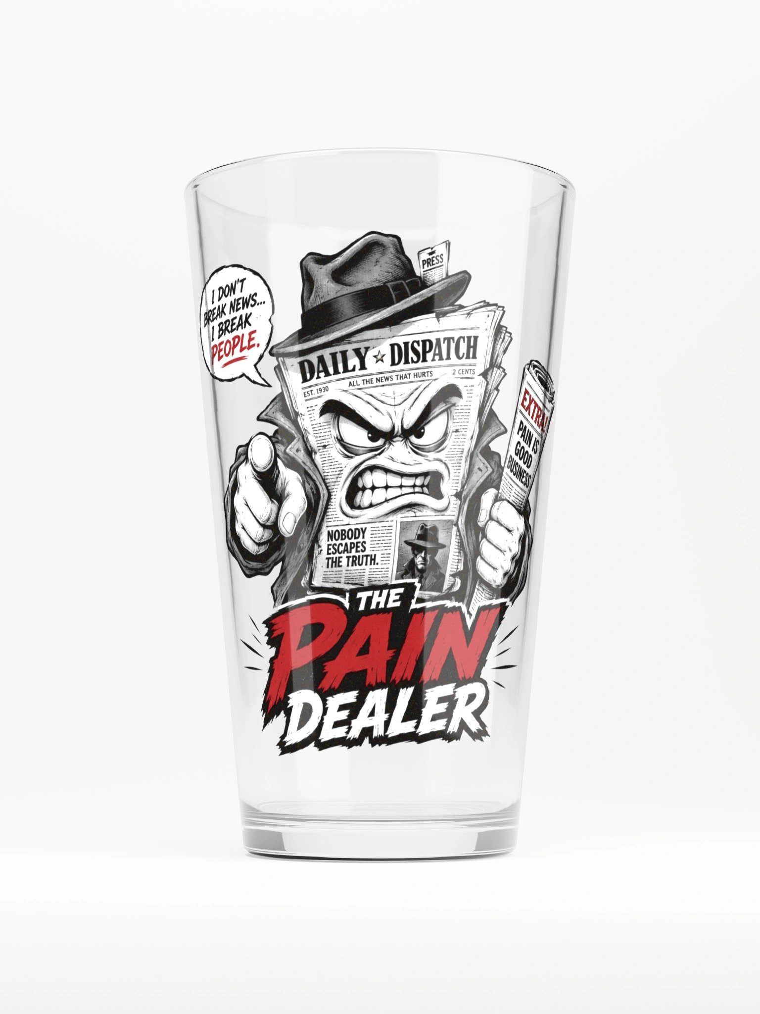 The Pain Dealer Shaker Glass product image (1)