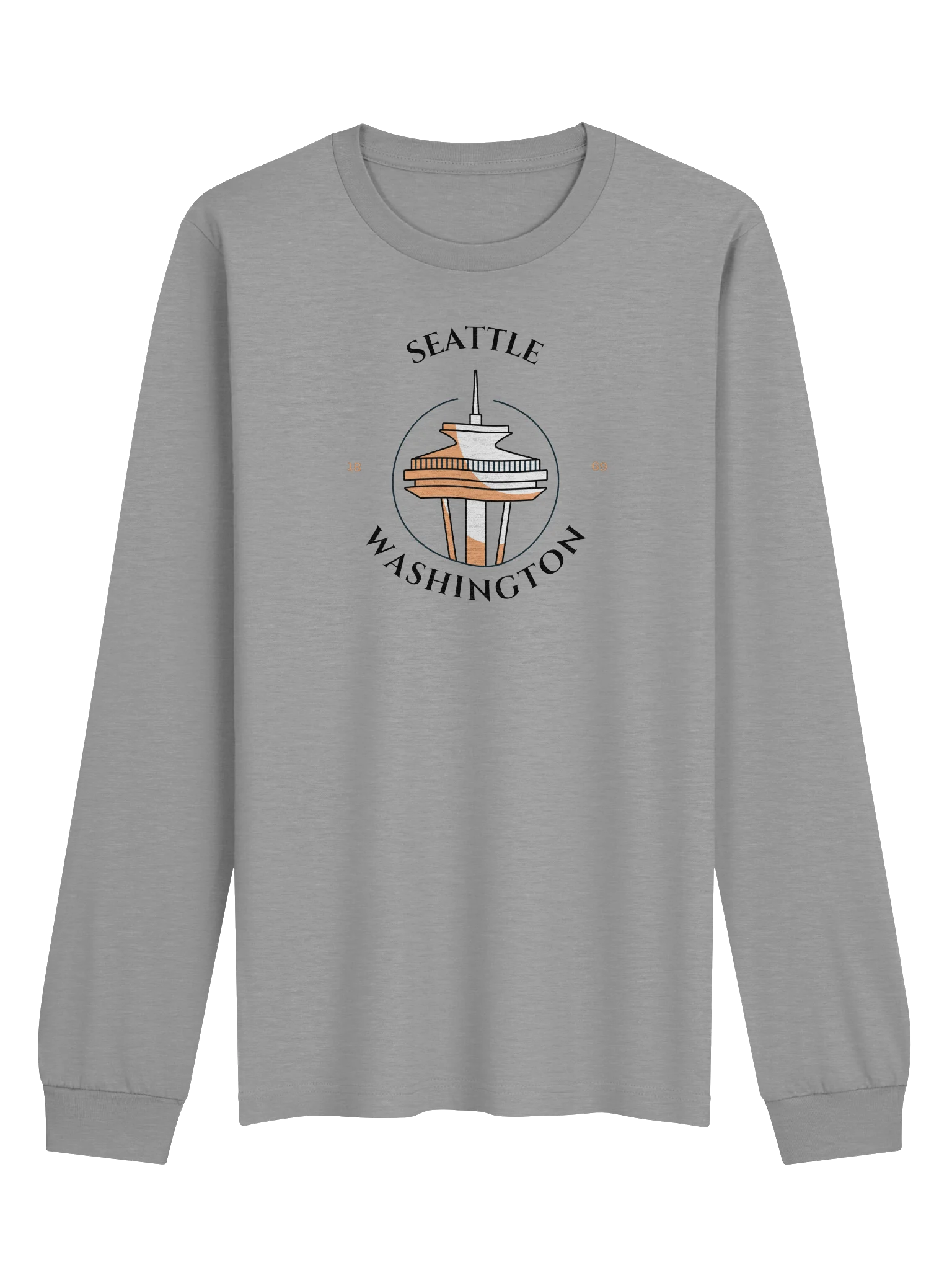Seattle - Space Needle / Long-Sleeve Tee product image (2)
