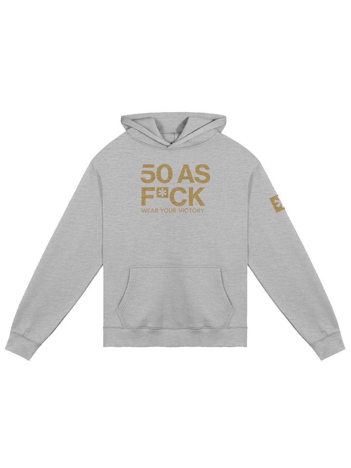 50 as FCK™ Unisex Premium Oversized Hoodie product image (1)