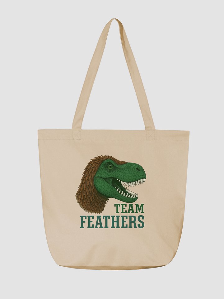 Team Scales Team Feathers T-Rex Tote Bag product image (2)
