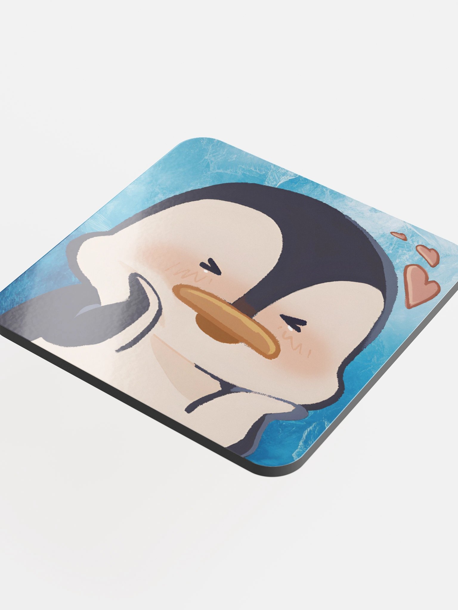 Blushy Penguin Coaster product image (4)