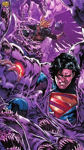 Absolute Superman Let's a Monster Eat Him! #absolutesuperman #superman #dccomics #keepinitcomic #comics