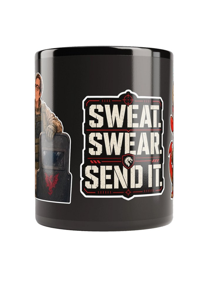 Sweat. Swear. Send it. Siege Mug! product image (4)