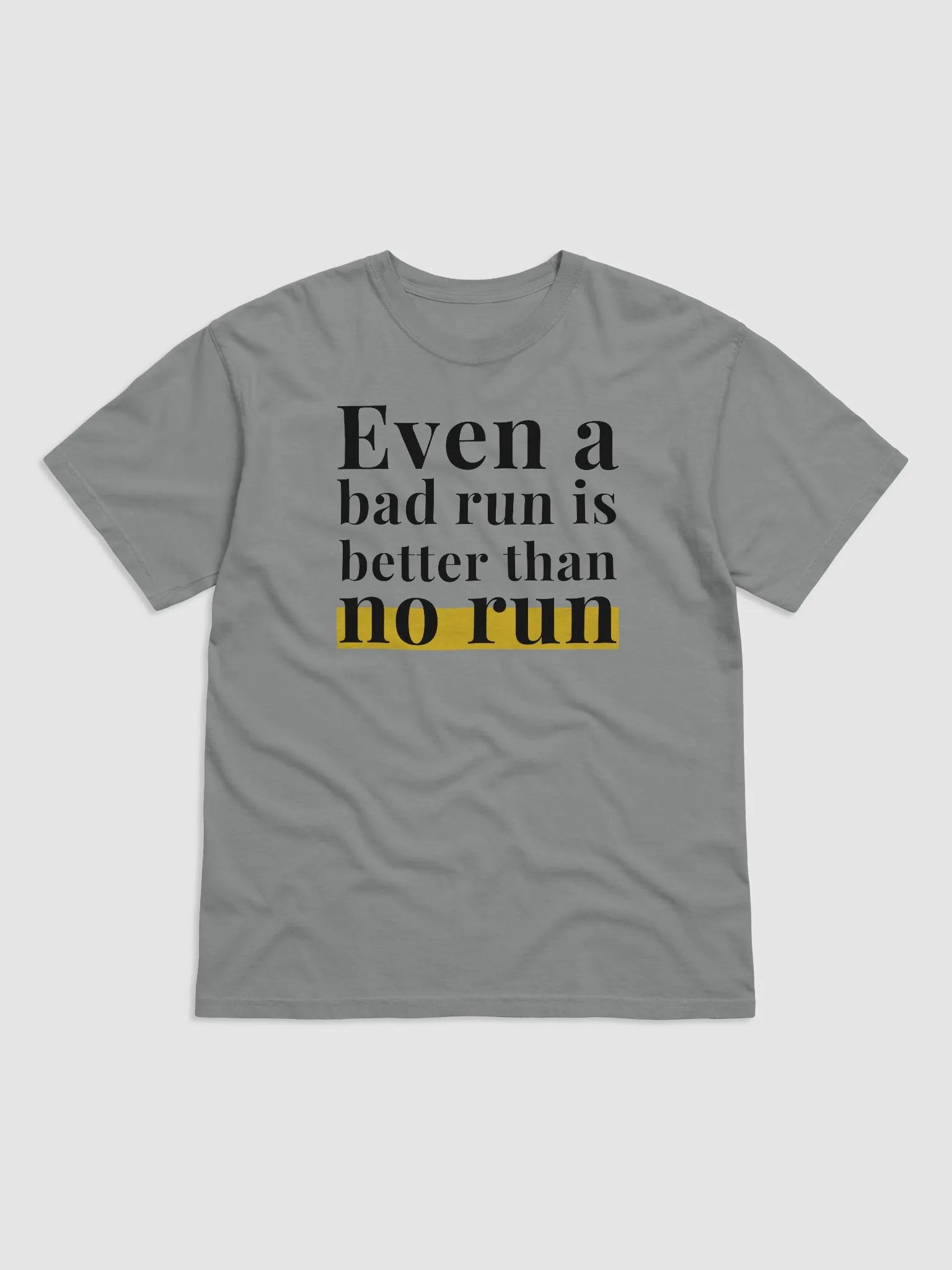 No Run Comfort: Heavyweight Cotton T-Shirt product image (1)