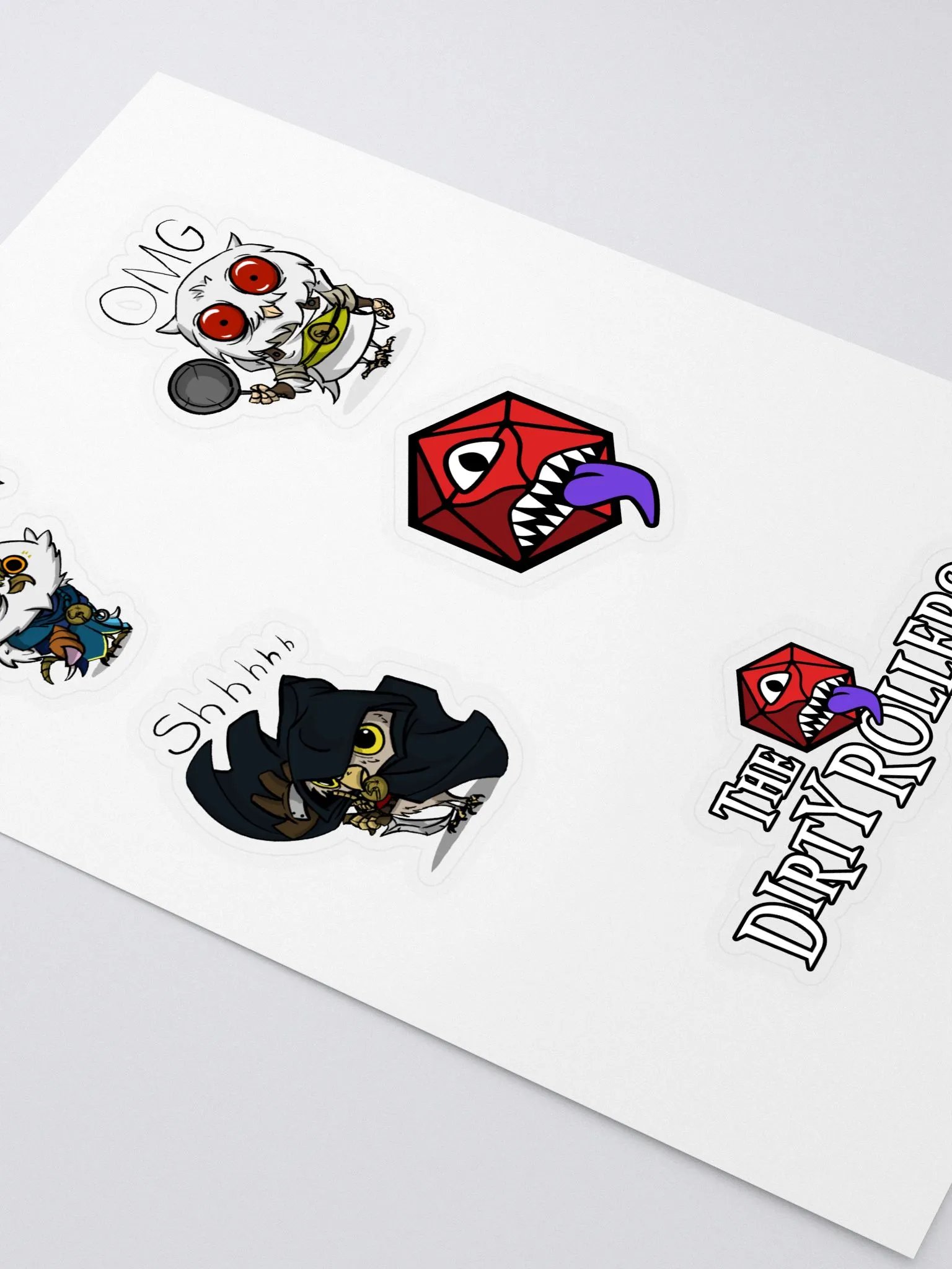The Dirty Rollers Kerfuckles Sticker Pack 2 product image (1)