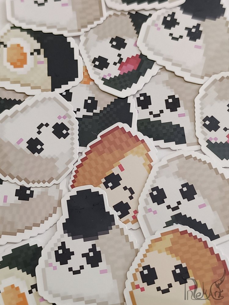 Riceball Vinyl Stickers** product image (1)
